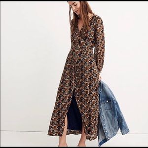 Madewell Maxi Floral Dress